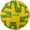 PU Leather Yellow Football Size 4