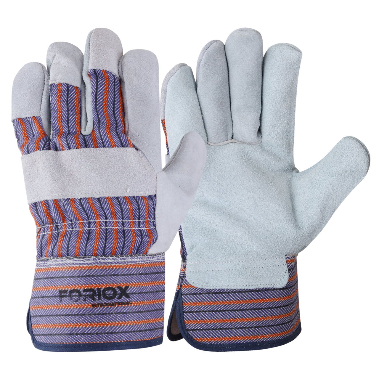 Foriox International Split Leather Work Gloves