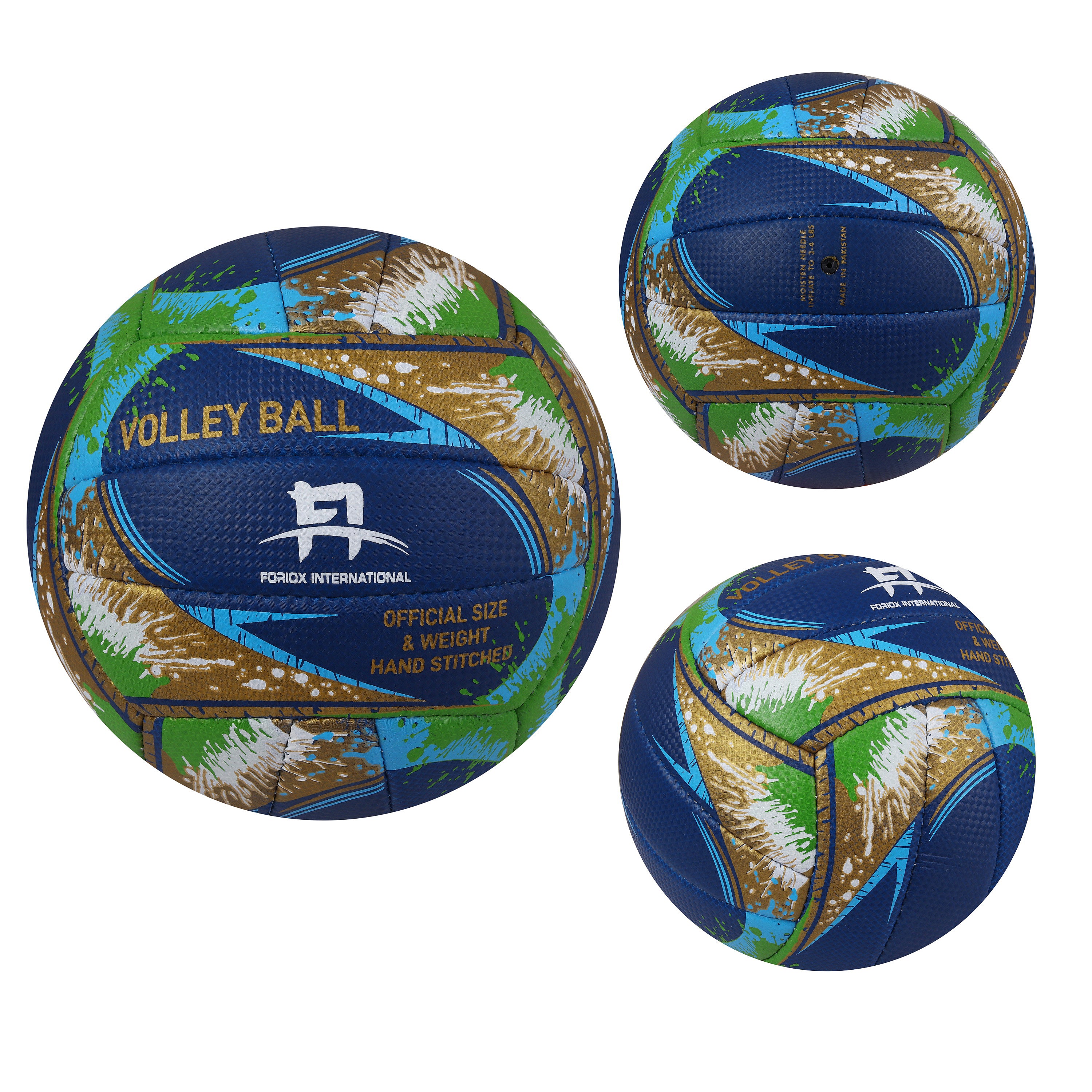 Foriox International Blue Volleyball Official Size