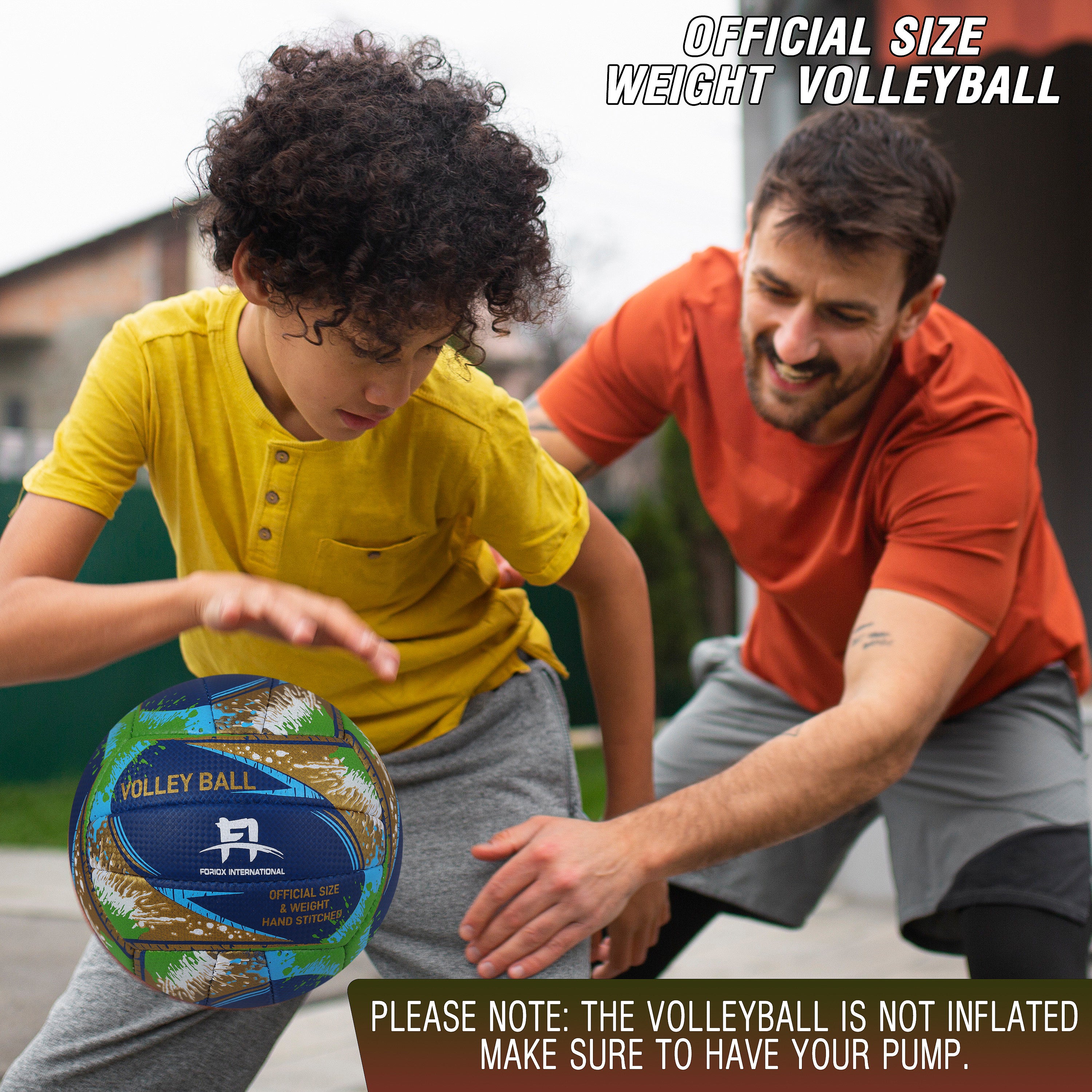 Foriox International Blue Volleyball Official Size