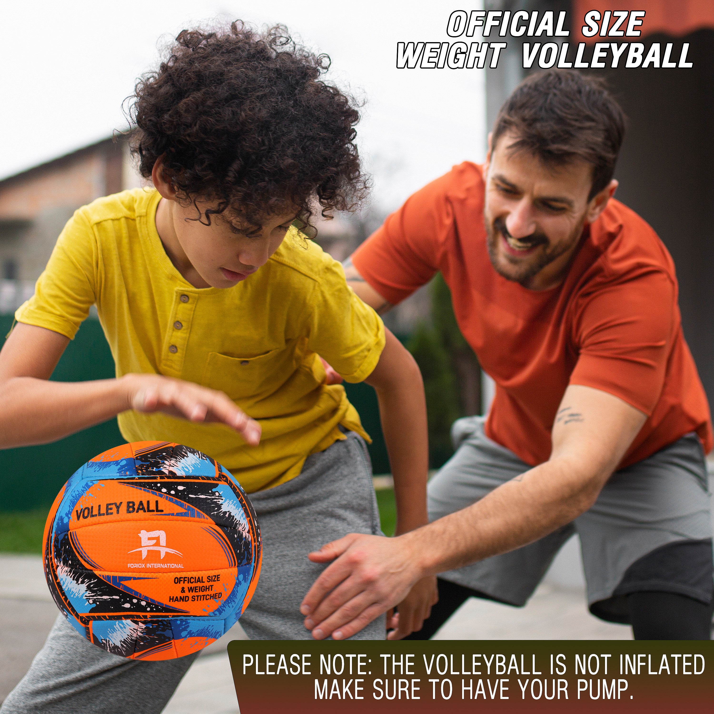 Foriox International Orange Volleyball Official Size