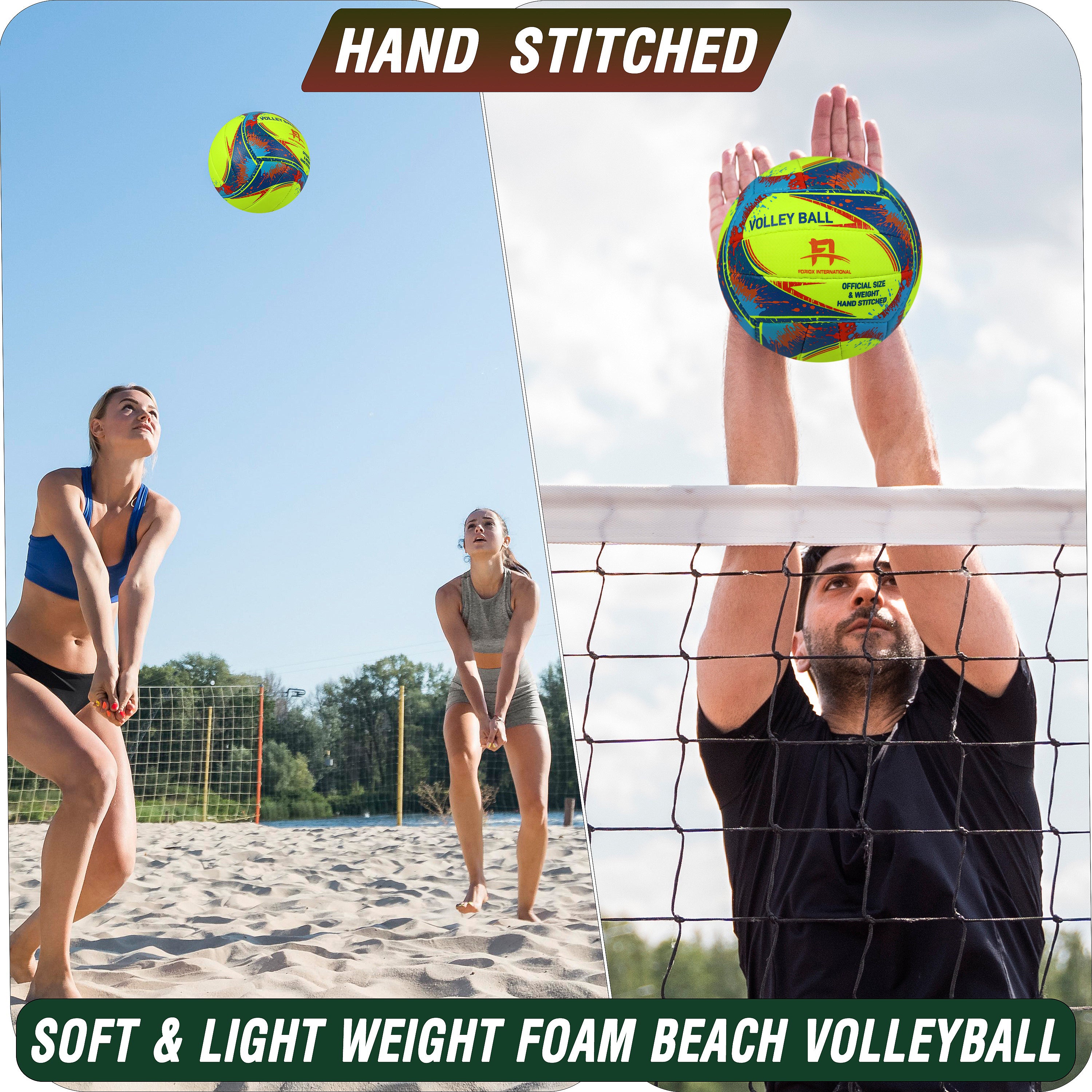 Foriox International Yellow Volleyball Official Size