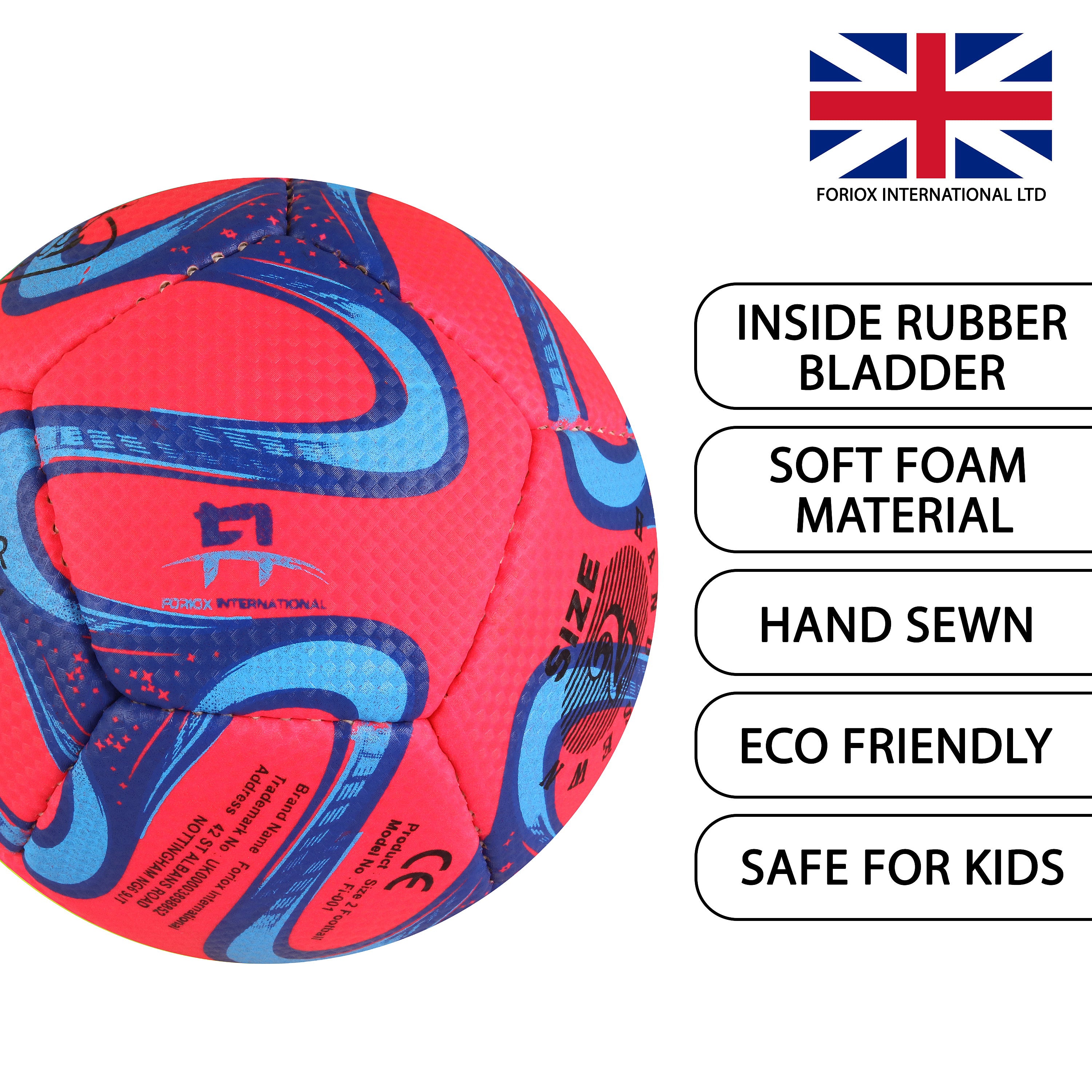 Kids Light Weight Pink Football