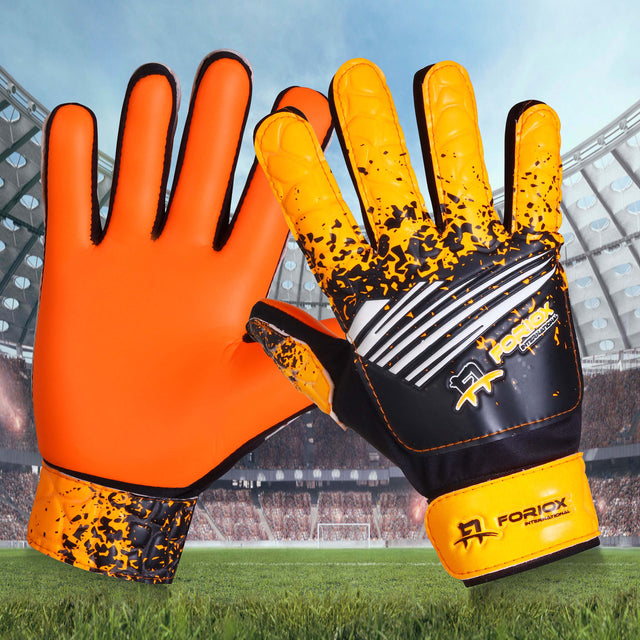 Foriox International Orange Football Goalkeeper Gloves