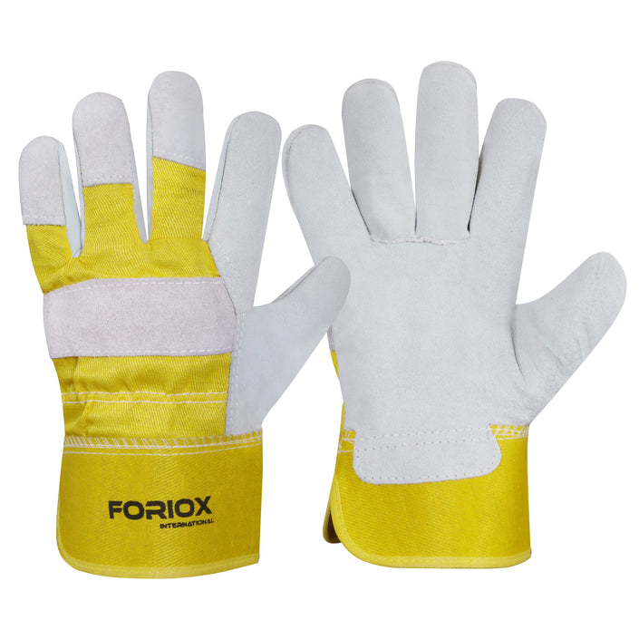 Foriox International Split Leather Work Gloves