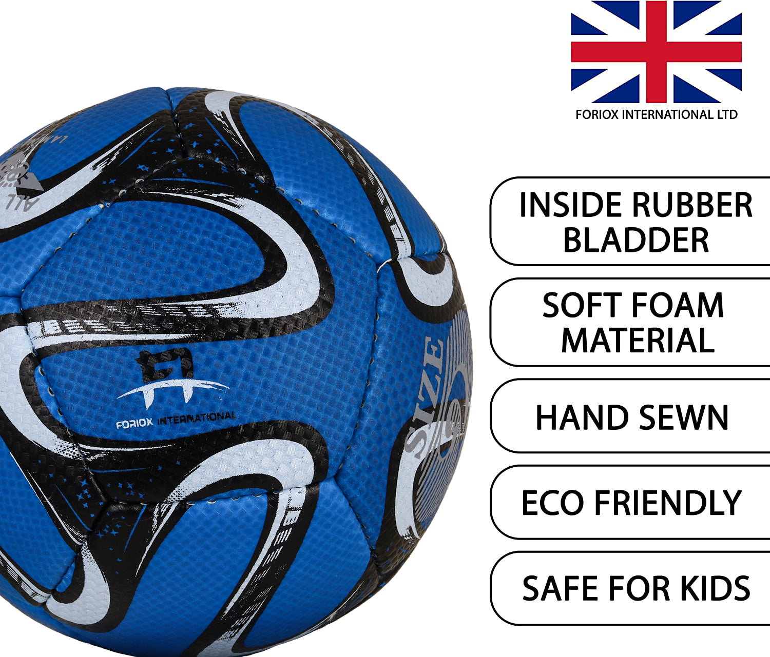 Kids Light Weight Blue Football